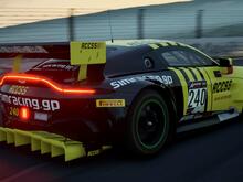 Full view of ACCSS Aston Martin at Bathurst