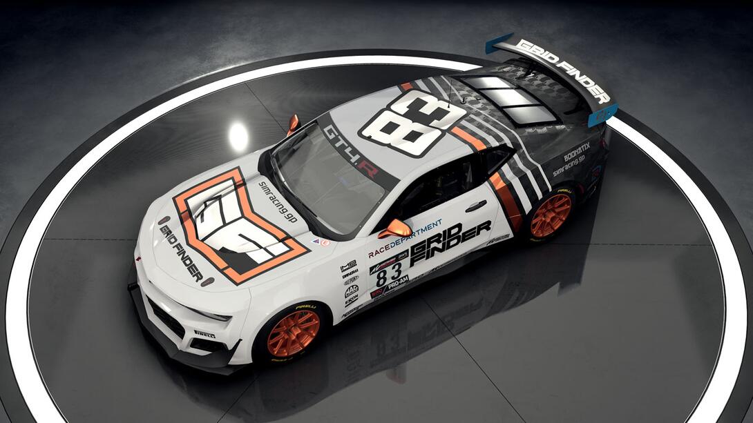Boonatix GT4 Camaro - Grid Finder Racing